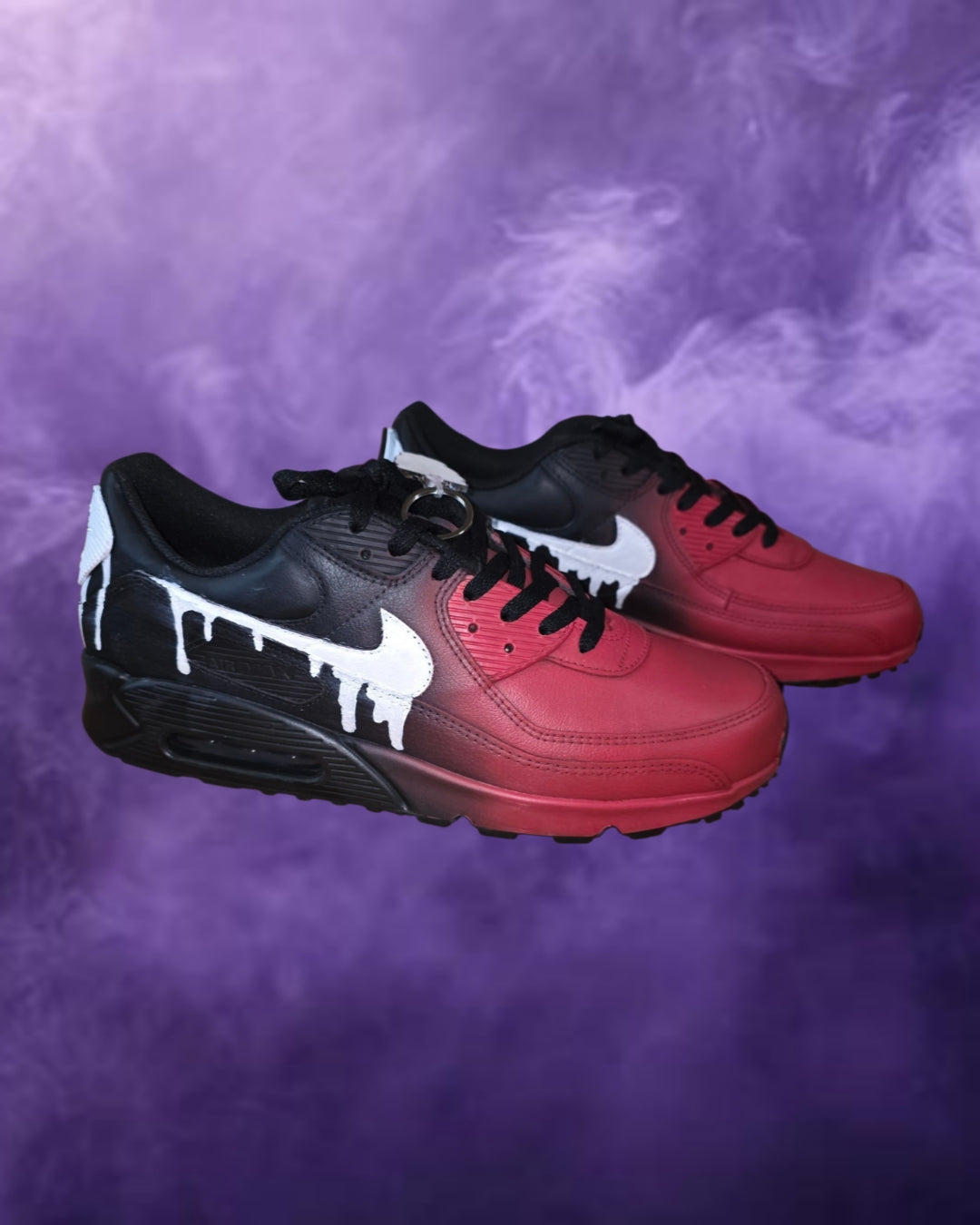 Custom Drippy Painted Air Max 90