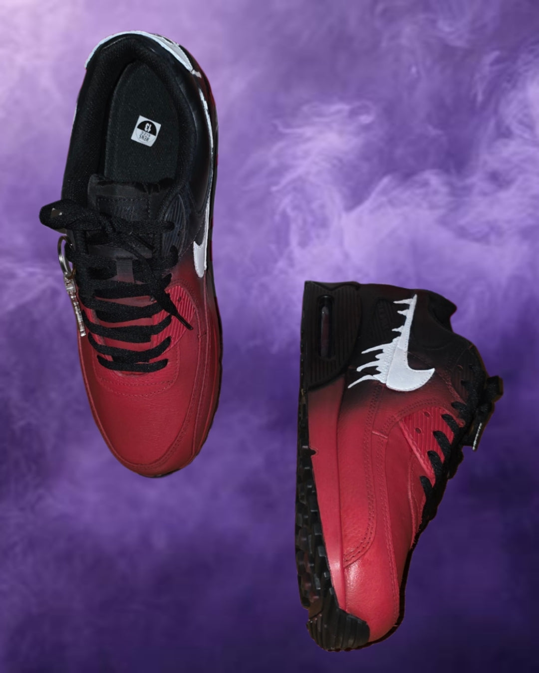 Custom Drippy Painted Air Max 90